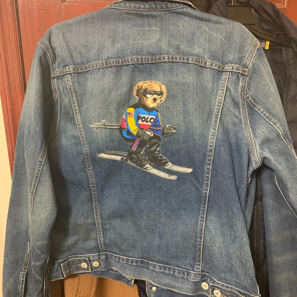 POLO BEAR DENIM JACKET